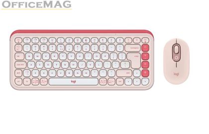 Комплект Logitech Pop Icon Combo - Rose - US INT'L - BT - N/A - INTNL-973