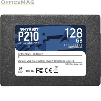 Твърд диск Patriot P210 128GB SATA3 2.5