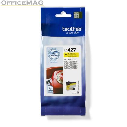 Консуматив Brother LC-427Y Yellow Ink Cartridge