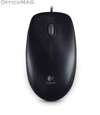 Мишка Logitech B100 Optical Mouse for Business Black