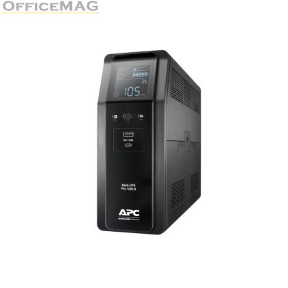 Непрекъсваем ТЗИ APC Back UPS Pro BR 1200VA, Sinewave, 8 Outlets, AVR, LCD interface