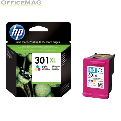 Консуматив HP 301XL Tri-color Ink Cartridge