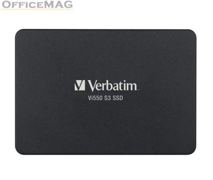 Твърд диск Verbatim Vi550 S3 2.5" SATA III 7mm SSD 256GB