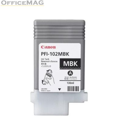 Консуматив Canon Pigment Ink Tank PFI-102, Matte Black