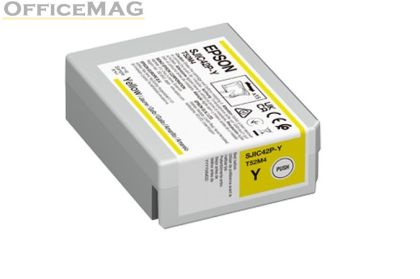 Консуматив Epson SJIC42P-Y Ink cartridge for ColorWorks C4000e ( Yellow)