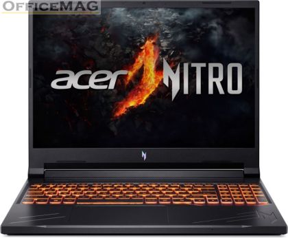 Лаптоп Acer Nitro 5, ANV16-71-71V9, Intel Core i7-14650HX (up to 5.2GHz, 30MB), 16" FHD IPS up to 165Hz SlimBezel, 16GB DDR5(1 slot free), 1024GB PCIe NVMe SSD, GeForce RTX 4050 6GB GDDR6, Wi-Fi 6 AX201+BT5.1, Killer E2650, HD Cam, KB Backlight, No OS, Bl