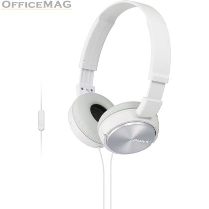 Слушалки Sony Headset MDR-ZX310AP white