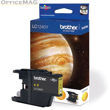 Консуматив Brother LC-1240 Yellow Ink Cartridge for MFC-J6510/J6910