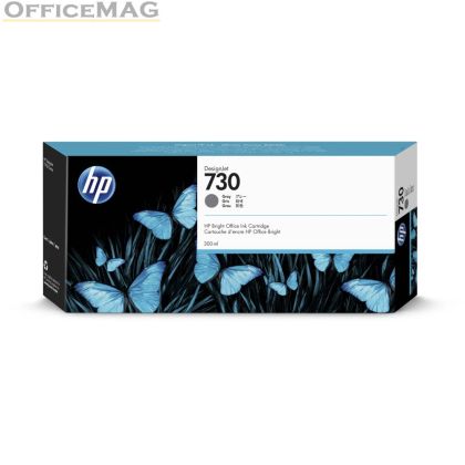 Консуматив HP 730 300-ml Gray Ink Cartridge