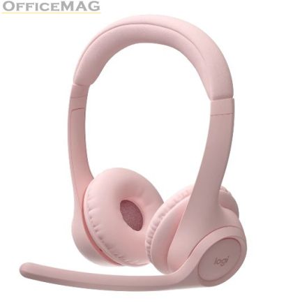 Слушалки Logitech Zone 300 - ROSE - EMEA28-935