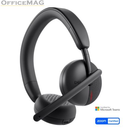 Слушалки Dell Wireless Headset WL3024 + Dell Wireless Headset Ear Cushions - HE424