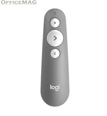 Безжичен презентер Logitech R500s Laser Presentation Remote - GREY