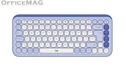 Клавиатура Logitech Pop Icon Keys - Lilac - US INT'L - BT - N/A - INTNL-973