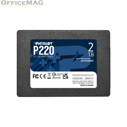 Твърд диск Patriot P220 2TB SATA3 2.5