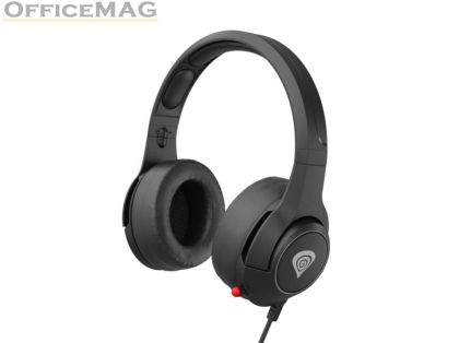 Слушалки Genesis Headset Argon 600 With Microphone Adapter Black