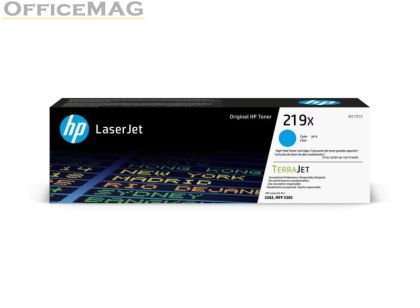 Консуматив HP 219X High Yield Cyan Original LaserJet Toner Cartridge