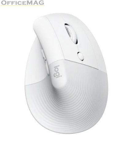 Мишка Logitech Lift Vertical Ergonomic Mouse - OFF-WHITE/PALE GREY - EMEA