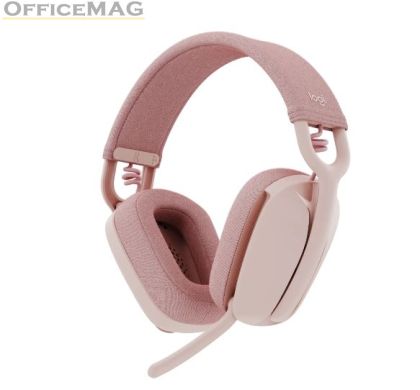 Слушалки Logitech Zone Vibe 100 wireless headphones-ROSE M/N:A00167-BT-N/A-EMEA-914-STANDALONE