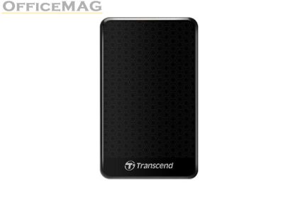 Твърд диск Transcend 2TB StoreJet 2.5" A3, Portable HDD, USB 3.1, Black