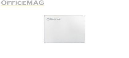 Твърд диск Transcend 2TB, 2.5" Portable HDD, StoreJet C3S, Aluminum alloy, type C