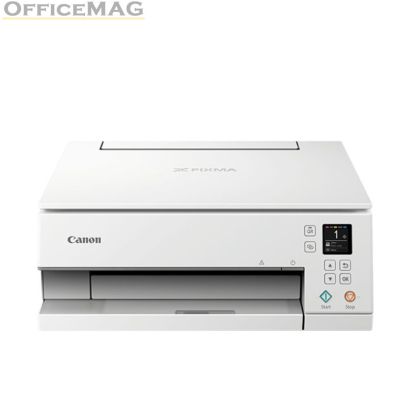 Мастилоструйно многофункционално устройство Canon PIXMA TS6351a All-In-One, White