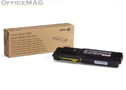 Консуматив Xerox Phaser 6600/WorkCentre 6605 Yellow High Capacity Toner Cartridge, DMO