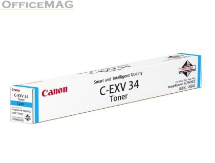 Консуматив Canon Toner C-EXV 34, Cyan