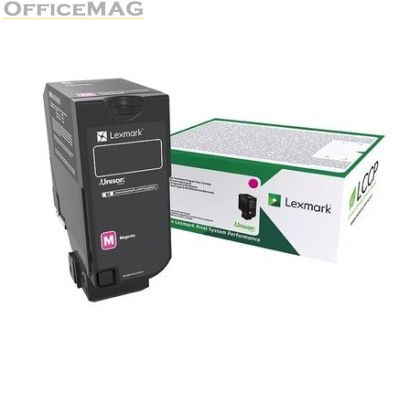 Консуматив Lexmark 75B20M0 CS728, CS/CX727 Magenta Return Programme 10K Toner Cartridge