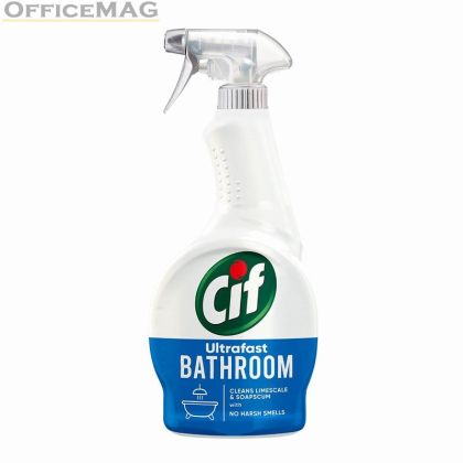 Препарат за баня CIF Ultrafast Bathroom Пулверизатор, 500 ml