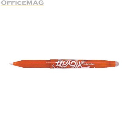 Гел химикалка с гума Pilot Frixion Ball 0.7 mm Оранжева