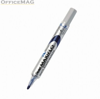 Маркер бяла дъска Pentel Maxiflo Объл Син 4.0 mm