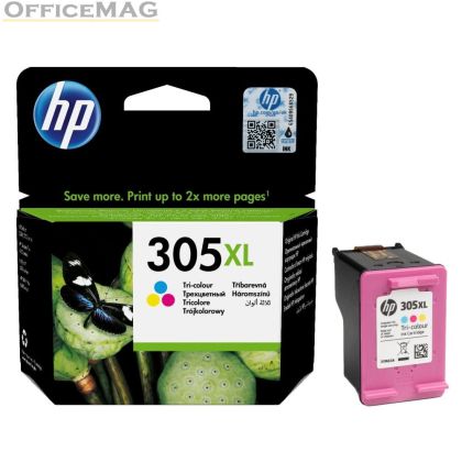 Консуматив HP 305XL High Yield Tri-color Original Ink Cartridge