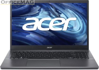 Лаптоп Acer Extensa EX215-55-319A, Intel Core i3-1215U (up to 4.4 GHz, 10MB), 15.6" FHD (1920x1080), 8GB DDR4, SSD 512GB NVMe, Intel UMA, HDD upgrade kit, RJ-45, 802.11ax, HD camera, BT, Win 11 Pro EDU, 2Y Warranty, Gray