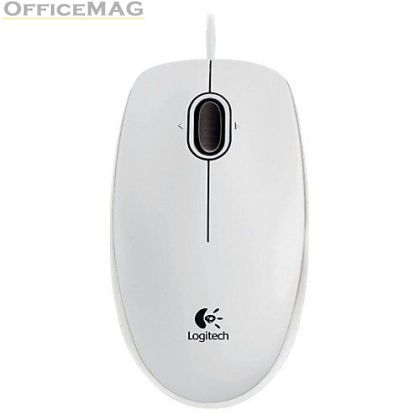 Мишка Logitech B100 Optical Mouse for Business White