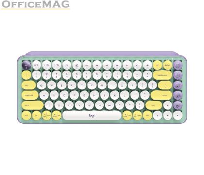 Клавиатура Logitech POP Keys Wireless Mechanical Keyboard With Emoji Keys - DAYDREAM_MINT - US INT'L - INTNL