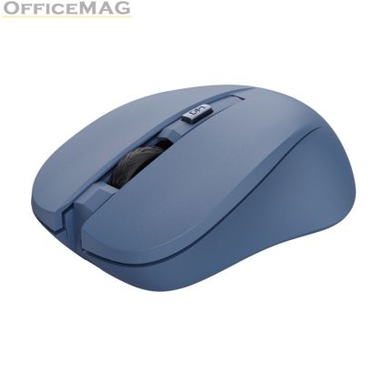 Мишка TRUST Mydo Silent Wireless Mouse Blue