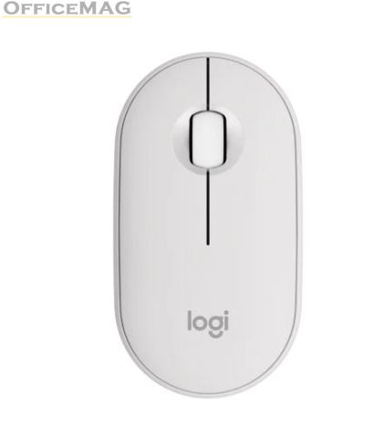 Мишка Logitech Pebble Mouse 2 M350s - TONAL WHITE - BT - N/A - EMEA-808 - DONGLELESS