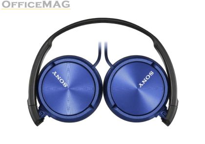 Слушалки Sony Headset MDR-ZX310 blue