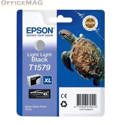 Консуматив Epson T1579 Light Light Black for Epson Stylus Photo R3000