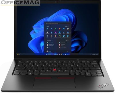 Лаптоп Lenovo ThinkPad L13 2-in-1 G5 Intel Core Ultra 7 155U (up to 4.8GHz, 12MB), 16GB LPDDR5-6400, 512GB SSD, 13.3" WUXGA (1920x1200) IPS,AR, AS, Touch, Intel Graphics, Front FHD&IR Cam, Backlit KB, Black, Pen, WLAN, BT, 4cell, SCR, FPR, Win11Pro, 3Y On