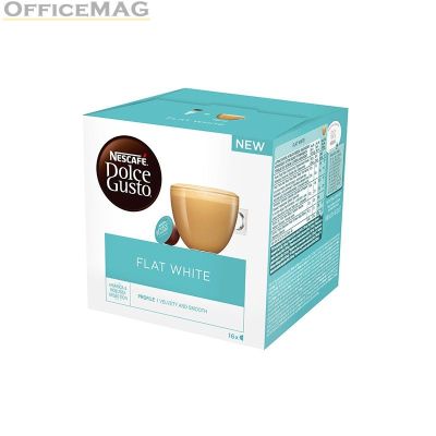 Кафе капсула NESCAFE Dolce Gusto Flat White 16 бр.