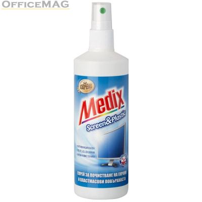 Почистващ универсален препарат Medix Expert Screen&Plastic Спрей 200 ml