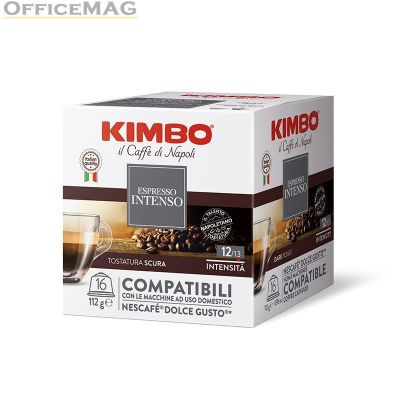 Кафе капсула Kimbo Intenso 16 бр., съвместими с Dolce Gusto