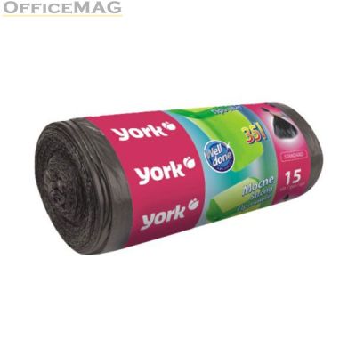 Торби за смет York Strong 35 l 15 бр.