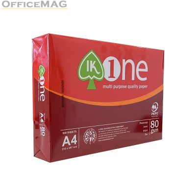 Хартия A One A4 500 л. 80 g/m2