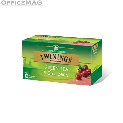 Чай Twinings Зелен с боровинка