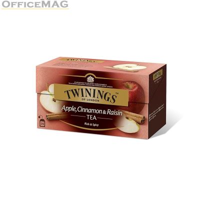 Чай Twinings Черен с ябълка, канела и стафиди