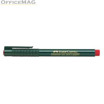 Тънкописец Faber-Castell 1511 0.4 mm Червен