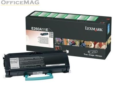 Консуматив Lexmark E260A11E E260, 360, 460, 462 Return Programme 3.5K Toner Cartridge