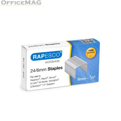 Телчета Rapesco N24/6 1000 бр.